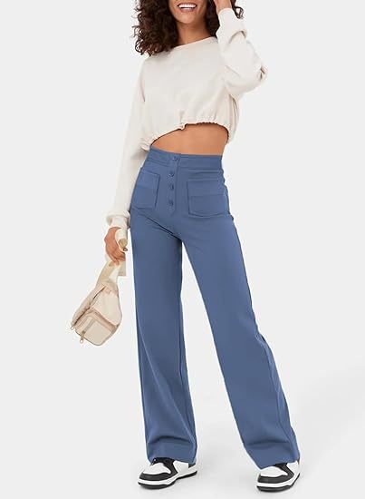 Lotte High-Waist Pants – Stylish, Comfortable, and Casual