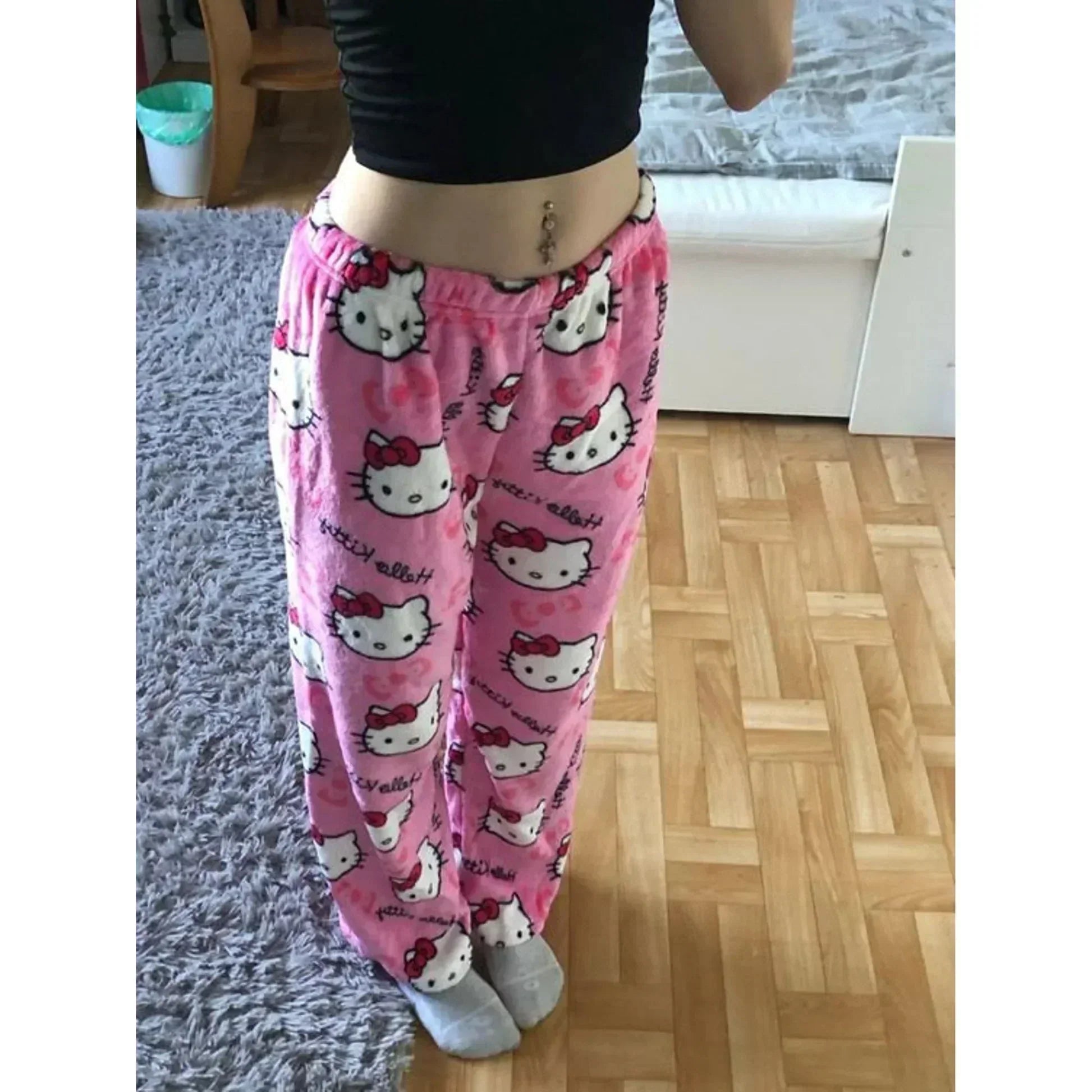 Hello Kitty Women's Pajama Pants - Playful and Comfortable for Dreamy Evenings