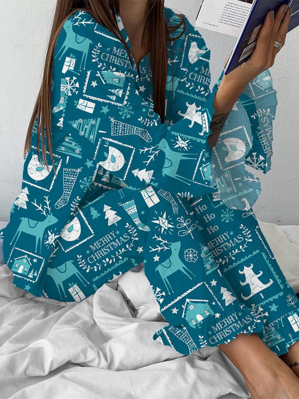 Mia Festive Pajama Set – For warm moments at home