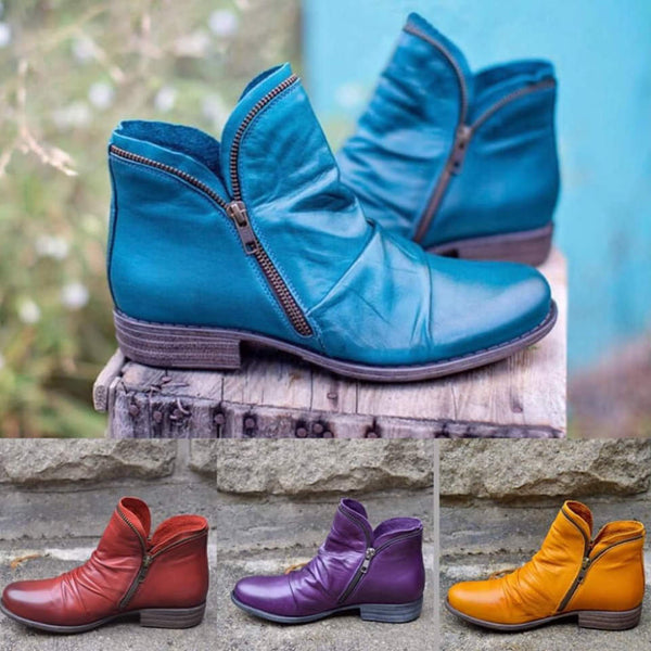 Navajo Trendy Ankle Boots - Stylish and Comfortable for Cold Days