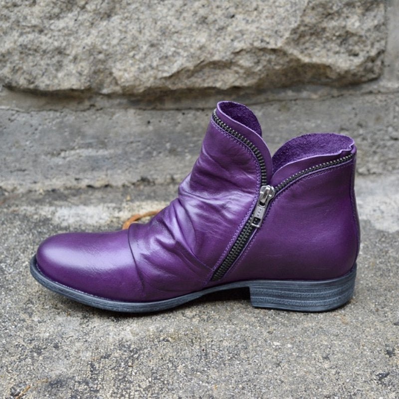 Navajo Trendy Ankle Boots - Stylish and Comfortable for Cold Days