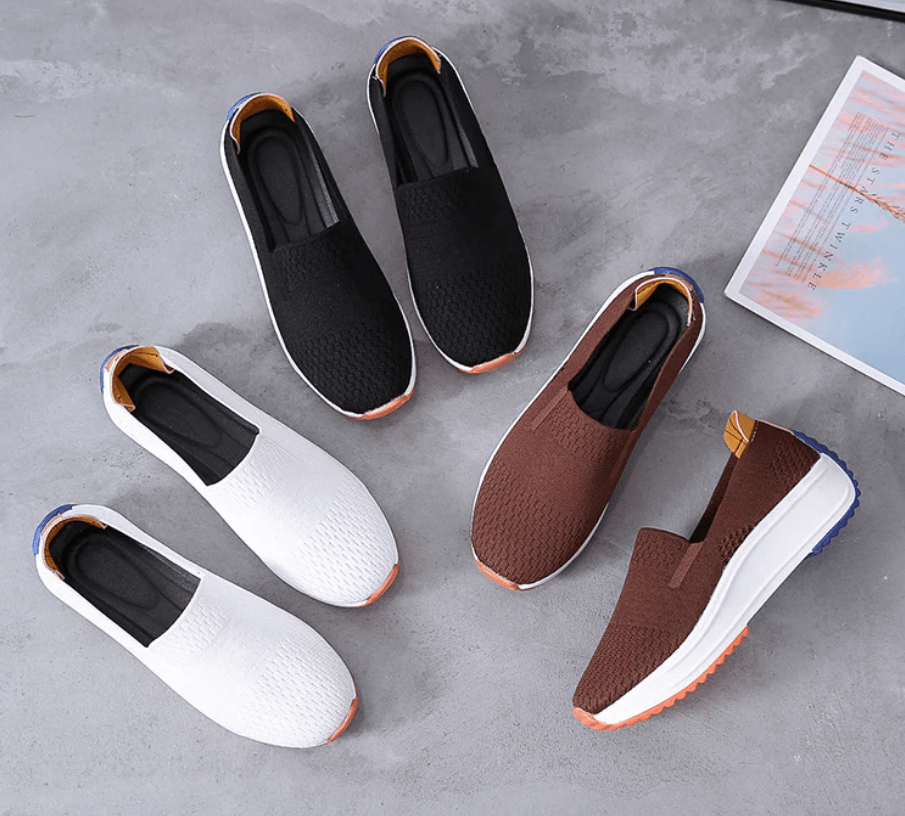 Ladies Slip-on Loafers - Comfortable and Breathable